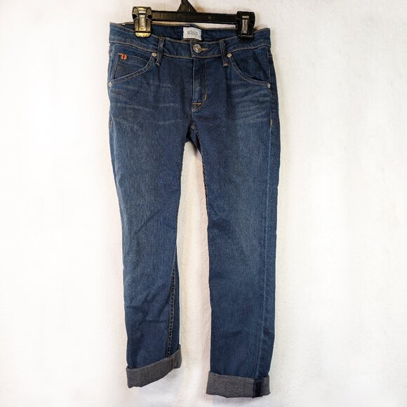 Hudson U.S.A Bacara Crop Straight Cuffed Size 24 - Picture 1 of 5